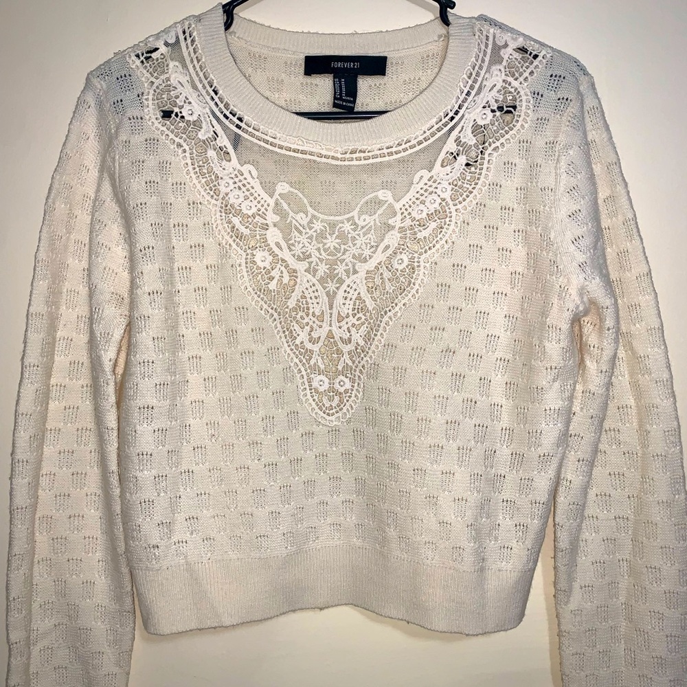 White sweater